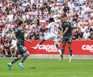 Kibice Górnika Zabrze na meczu z Lechią Gdańsk