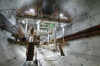 Budowa tunelu pod Świną - sierpień 2021