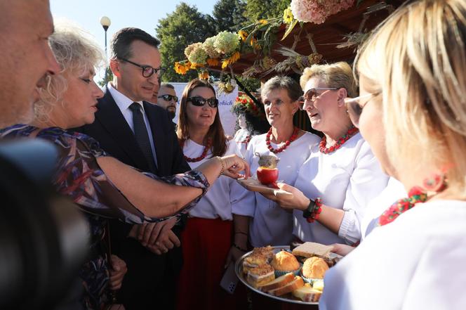 Święto Wdzięczni Polskiej Wsi w Miętnem koło Garwolina z udziałem premiera i ministrów