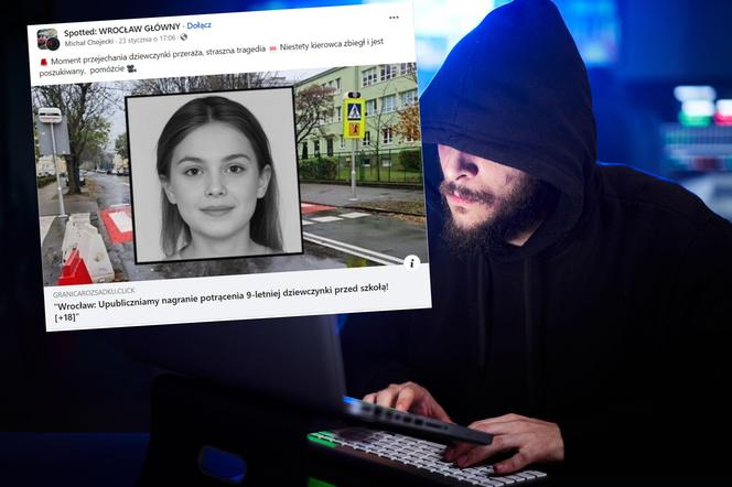 Uwaga! Drastyczne nagranie. Fake newsy opanowują internet. Policja ze Świdnicy alarmuje To oszustwo