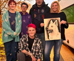 Ekipa filmowa w schronisku dla zwierząt w Nowym Sączu 
