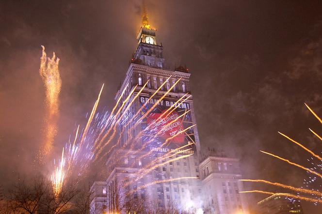 WOŚP 20 Finał. Światełko do nieba w Warszawie