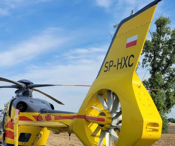 Osiem osób rannych w wypadku koło Sporysza