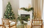 Świąteczna choinka w stylu rustykalnym
