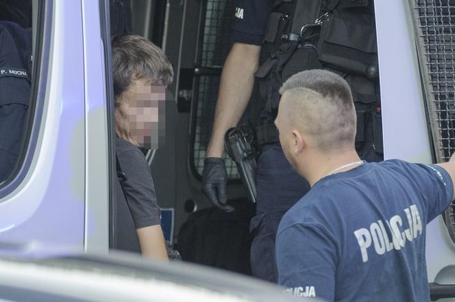 Zatrzymanie nożownika w Warszawie