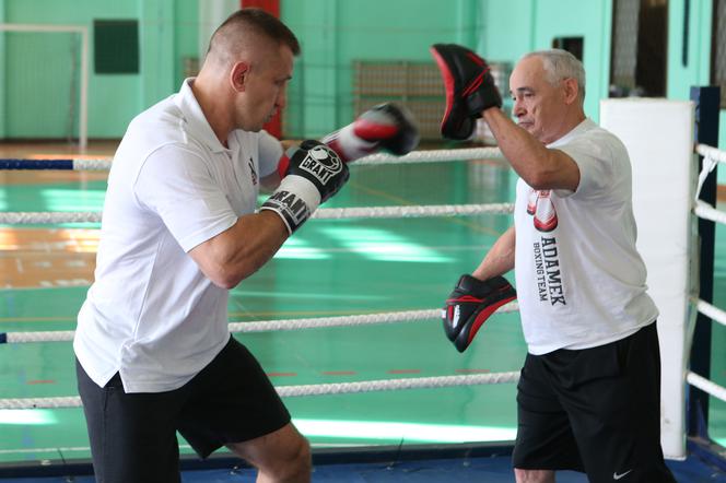 Tomasz Adamek trenuje w Gilowicach