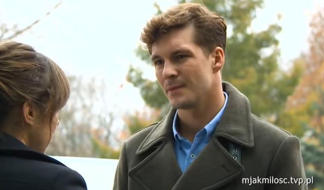 M jak miłość. Ania (Maria Pawłowska), Marcin (Mikołaj Roznerski)
