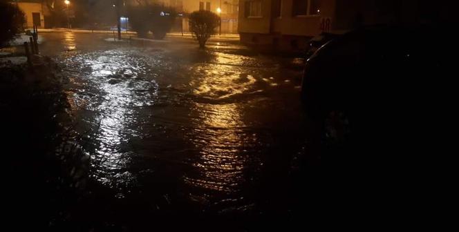 Wielka awaria wodociągowa na Retkini