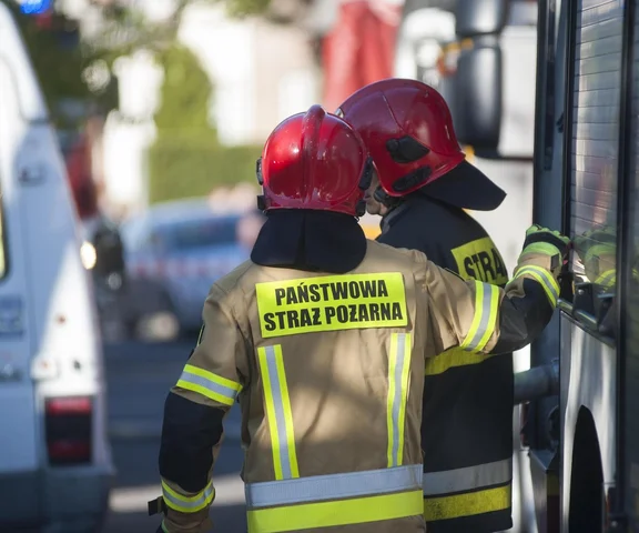Tragiczny pożar w powiecie żywieckim. Nie żyje jedna osoba