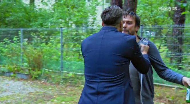 Barwy szczęścia, odcinek 1991. Sebastian (Kacper Krupski), Damian  (Michał Lesień)