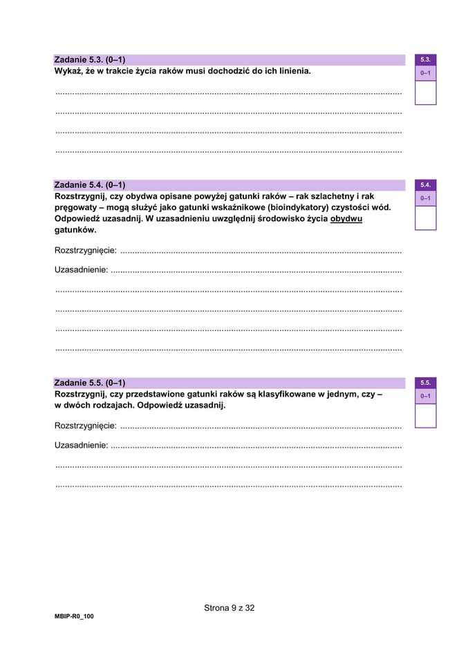 Matura 2025 z biologii – ARKUSZ Formuła 2023