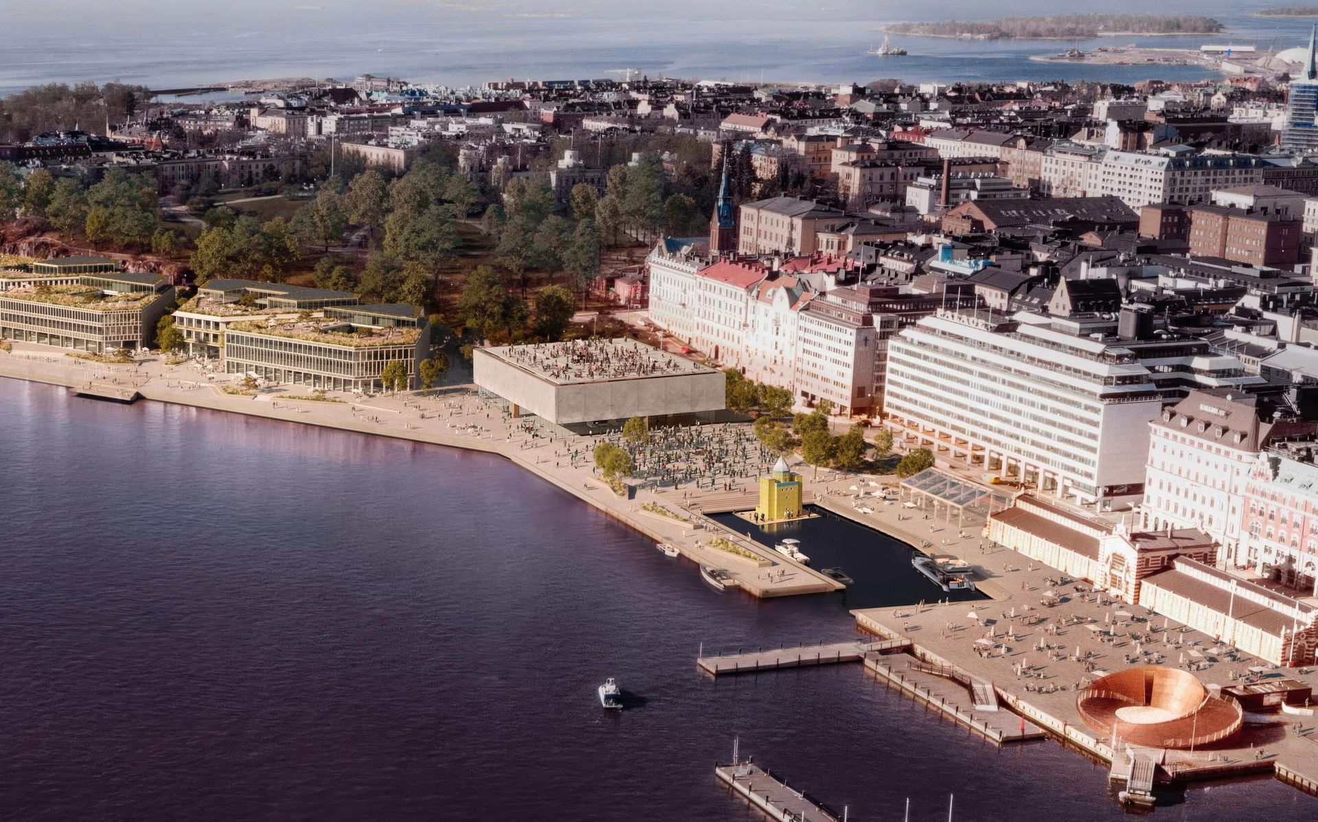 Tau. Propozycja konkursowa Muzeum Architektury i Designu w Helsinkach