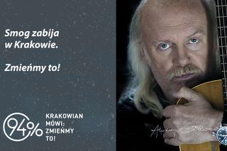 W Krakowie na Brackiej mieszka smog. Gwiazdy w kampanii 94 procent [GALERIA]