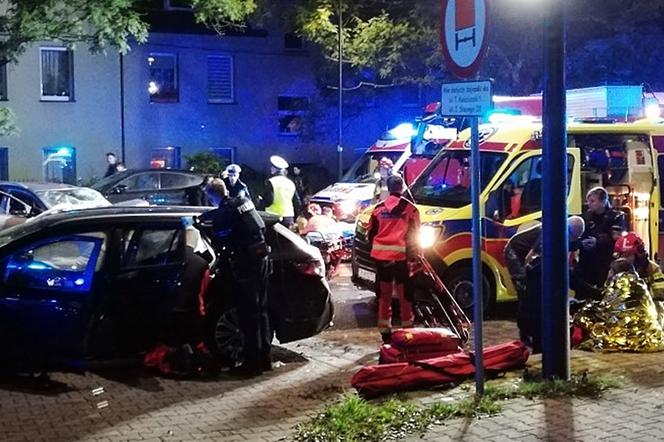 Wypadek w Gliwicach. Pięć osób rannych