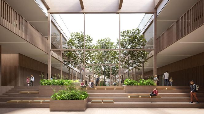 Szkoła Podstawowa w Modlniczce. PA.Format Architekci