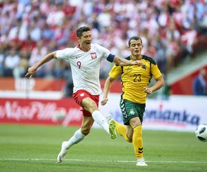 Tak reprezentacja Polski rywalizowała z Litwą, co z bilans! Jak spisywał się Robert Lewandowski?