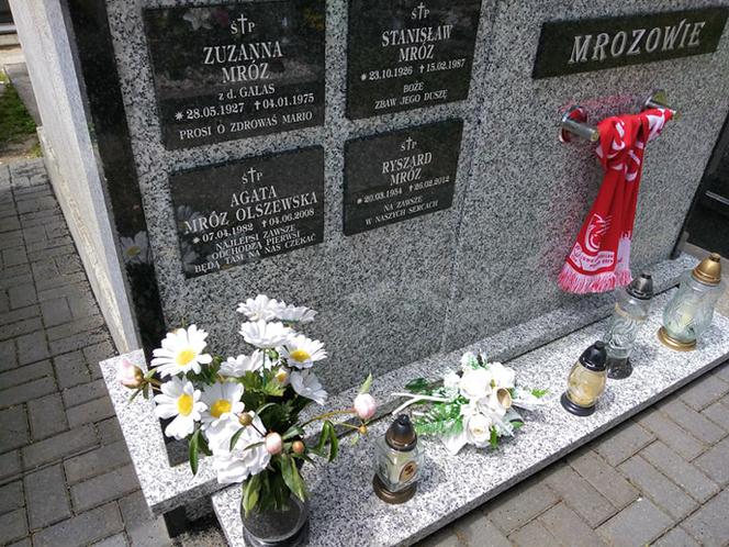 Grób Agaty Mróz-Olszewskiej w Tarnowie