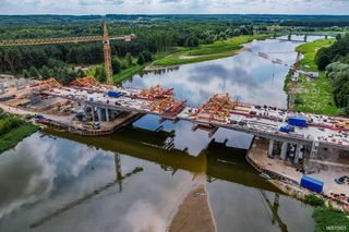 Budowa S-19 Malewice - Chlebczyn i nowego mostu na Bugu