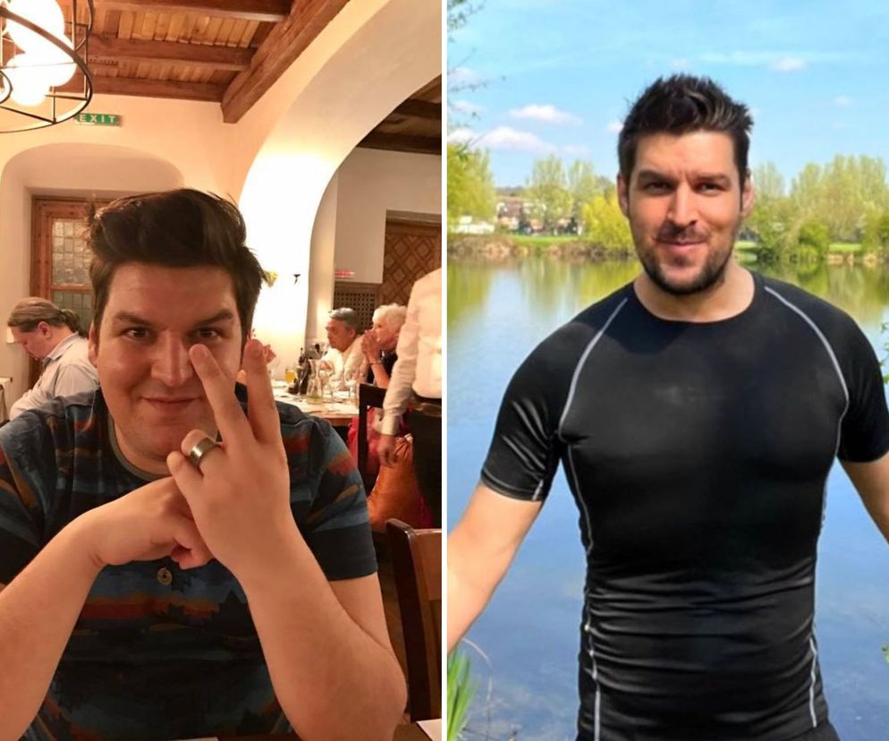 Chciał schudnąć, bo usłyszał, że jest za duży. 35-latek zrzucił ponad 30 kg