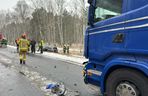 Wypadek na DK 10 w Solcu Kujawskim! Jedno z aut wylądowało w rowie [ZDJĘCIA]