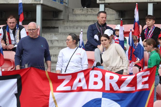 Górnik Zabrze - ŁKS Łódź - kibice na stadionie dopisali ZDJĘCIA