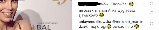 Marcin Mroczek komplementuje Wendzikowską