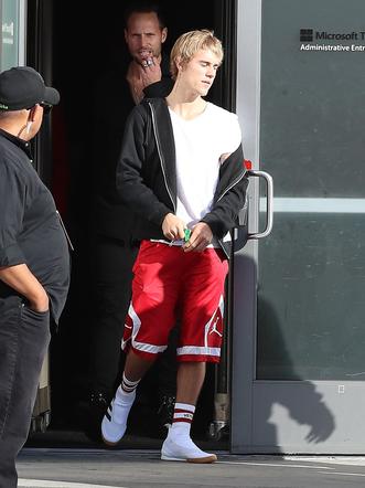 Justin Bieber w kościele
