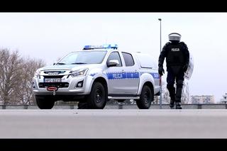 Lubelska policja w #Challenge Kilometr dla Moniki. Zobacz filmik