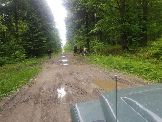 Nielegalna wycieczka rowerowa na Słowację