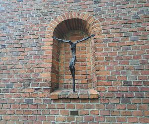 Ogród za kościołem św. Józefa w Krakowie