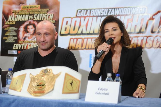 Marcin Najman i Edyta Górniak