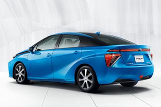 Toyota Mirai z wodorowymi ogniwami paliwowymi