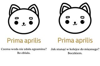 Najgorsze suchary na Prima Aprilis. Rozbawią albo nie. Oto najlepsze czerstwe dowcipy na 1 kwietnia