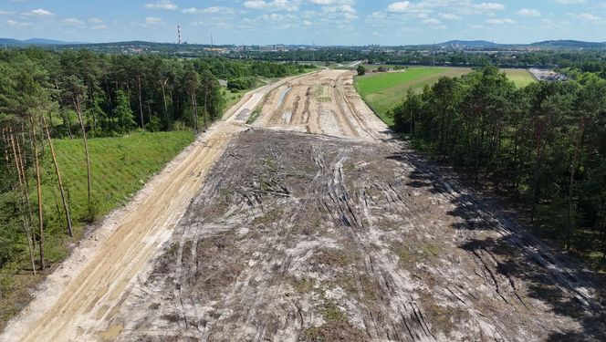Budowa S74 Kielce - Mniów. Lipiec 2025