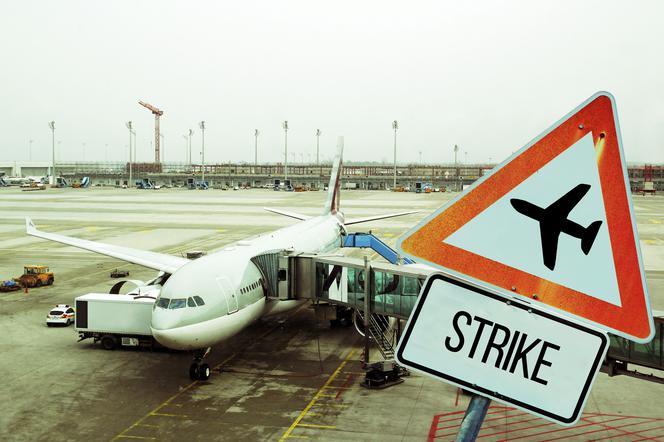 Strajk branży lotniczej