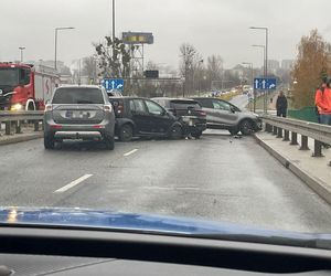 Wypadek w Częstochowie na DK91