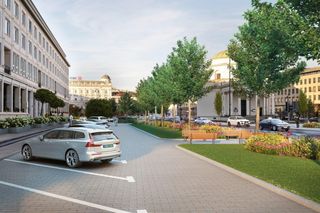 Więcej zieleni pojawi się na pl. Trzech Krzyży