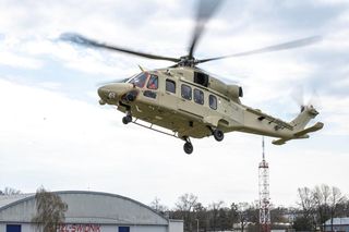 Pierwszy AW149 z PZL-Świdnik w powietrzu. Nowa era polskich śmigłowców