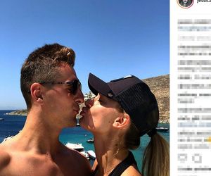  Arkadiusz Milika i Jessica Ziółek na wakacjach w Grecji