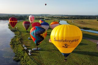 Balonowe Świętokrzyskie 2025 w Pińczowie: Wielka Fiesta Balonowa rusza dziś!