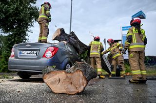 Burze przeszły nad Polską.Ponad 1600 interwencji.