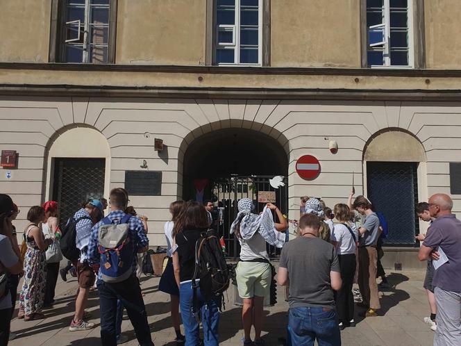 Strajk okupacyjny studentów UW