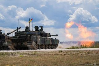 K2 na poligonie w Orzyszu