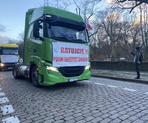 Protest przewoźników 