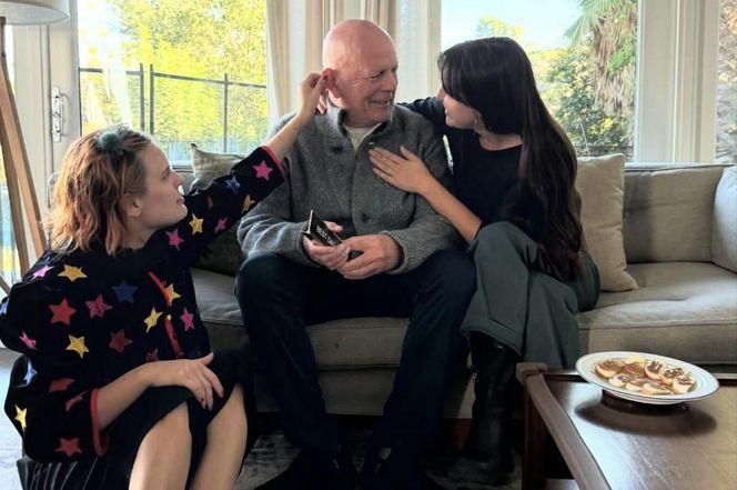 Bruce Willis z córkami