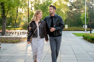 Na sygnale odc. 633. Michał Kornet (Krystian Kukułka), Basia (Anna Wysocka)