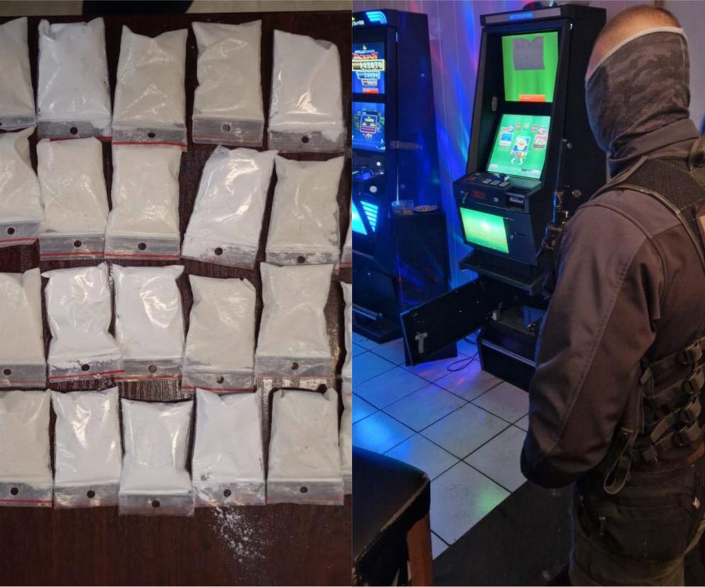 Narkotyki i nielegany hazard w grudziądzkim mieszkaniu! Zatrzymano trzy osoby 