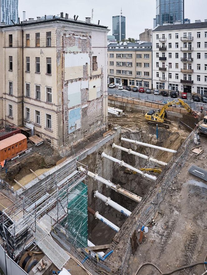 Budowa Muzeum Getta Warszawskiego w Warszawie