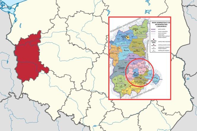 Mapa lubuskiego będzie wyglądać inaczej. Te miasta i gminy zmienią swoje granice