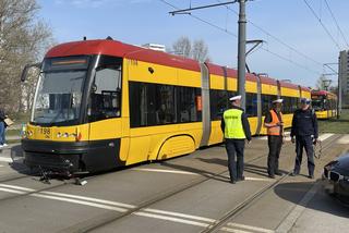 Dramat na Białołęce. 5-latek wjechał rowerkiem pod tramwaj 